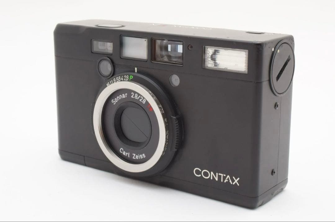 CONTAX コンパクトフィルムカメラ ブラック