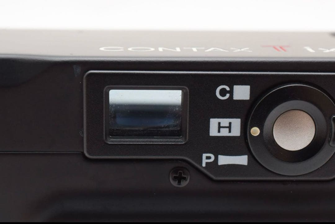 CONTAX コンパクトフィルムカメラ ブラック