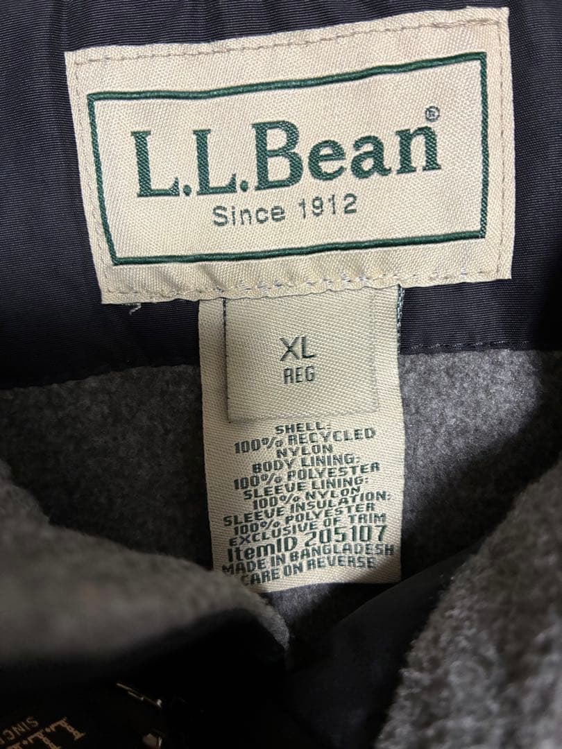 ジャケット・アウター L.L.Bean Warmup Jacket XL REG Black