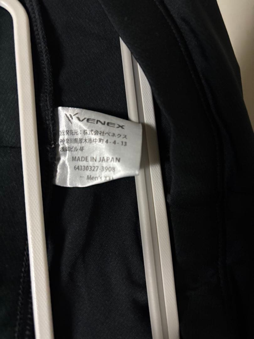 VENEX メンズ XXL ブラック Tシャツ