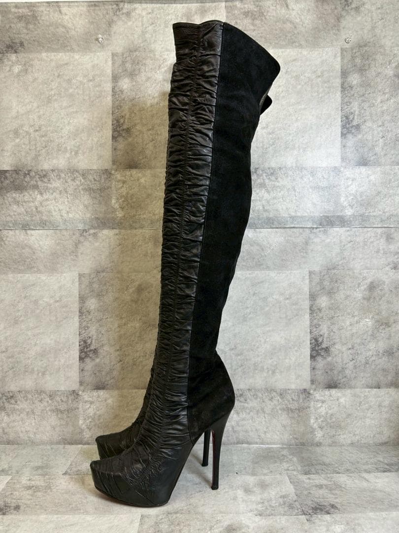 cesare paciotti ロングニーハイブーツ イタリア製 RG383