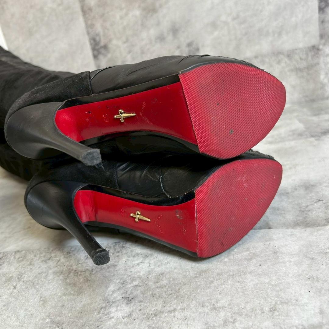 cesare paciotti ロングニーハイブーツ イタリア製 RG383