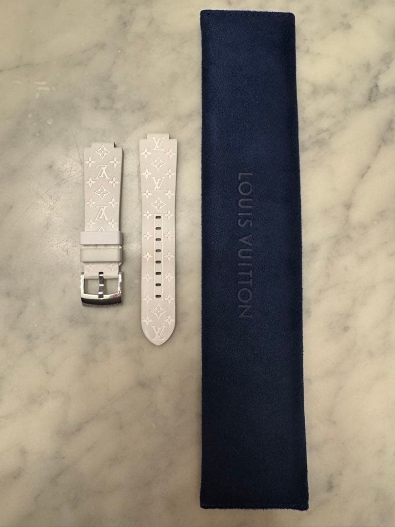 Louis Vuitton ホワイトラバーベルト