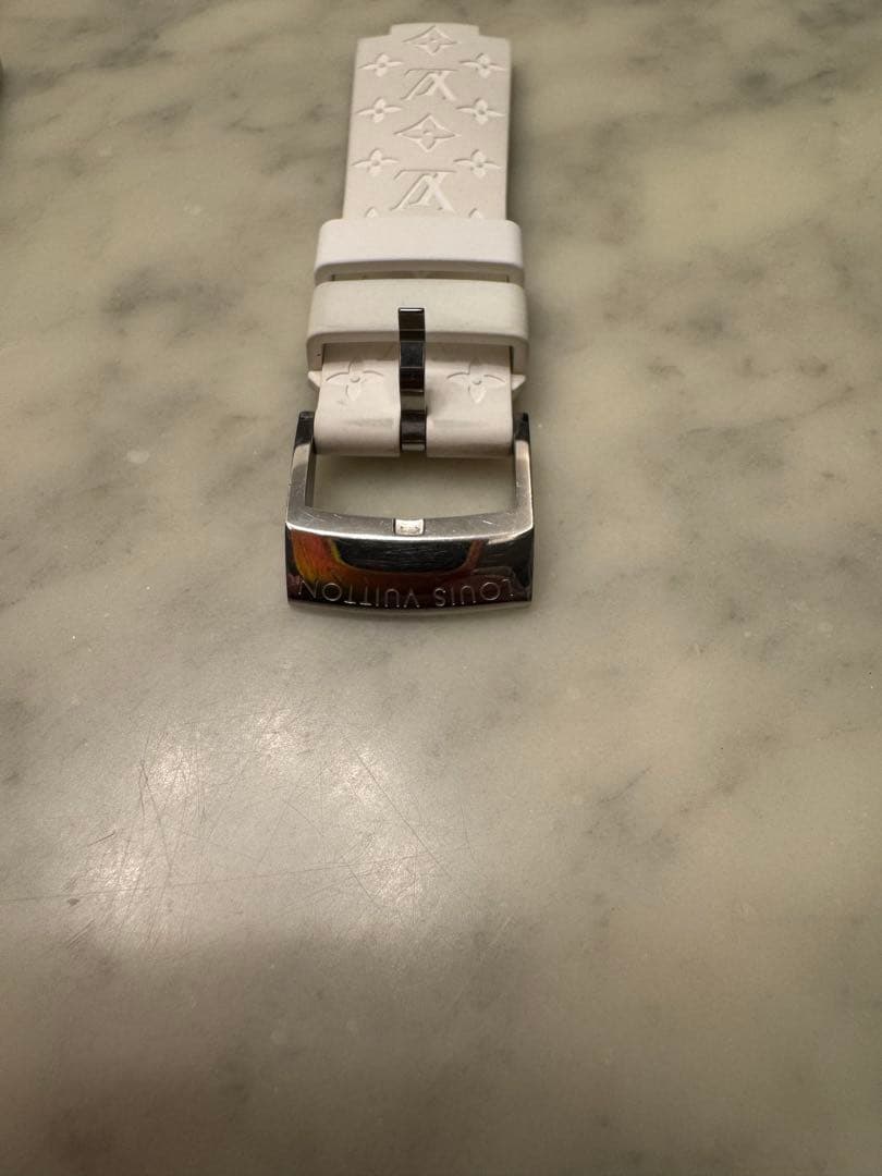 Louis Vuitton ホワイトラバーベルト