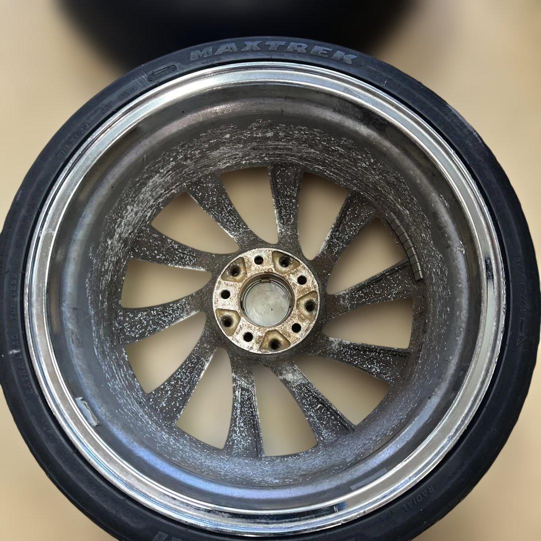 19インチ クローム仕上げ ホイールセット