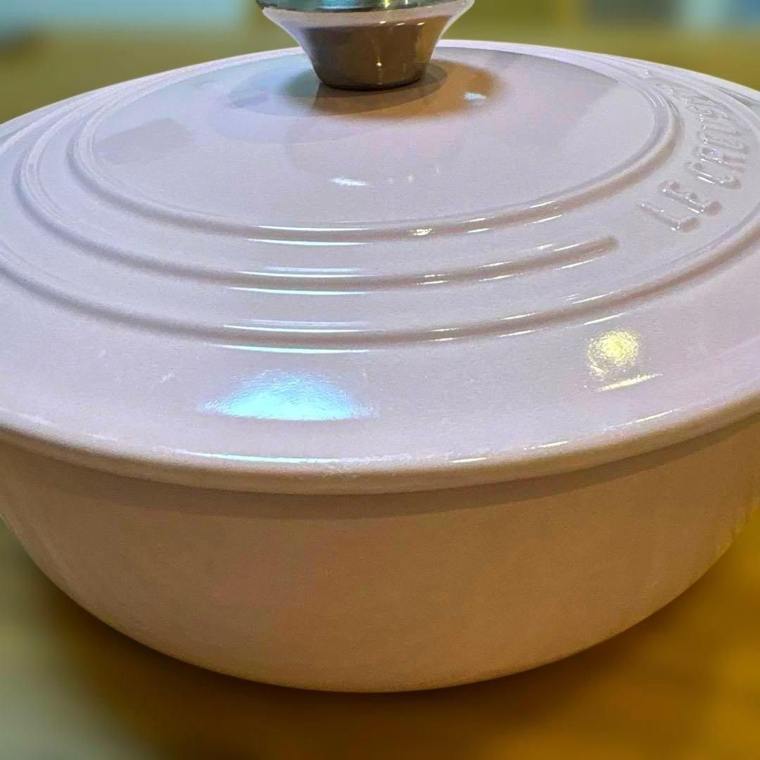 コ*森様 ルクルーゼ シフォンピンク ジャポネーズ22cm