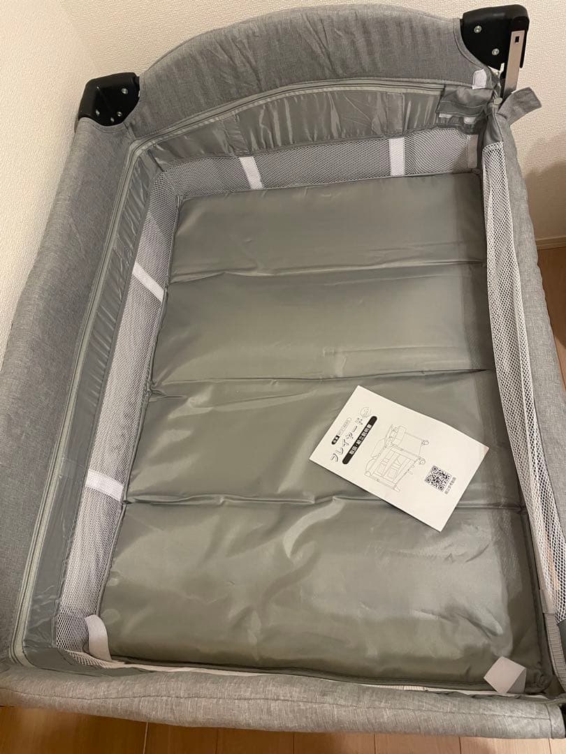 『美品』折りたたみ　ベビーベッド　ベビーサークル