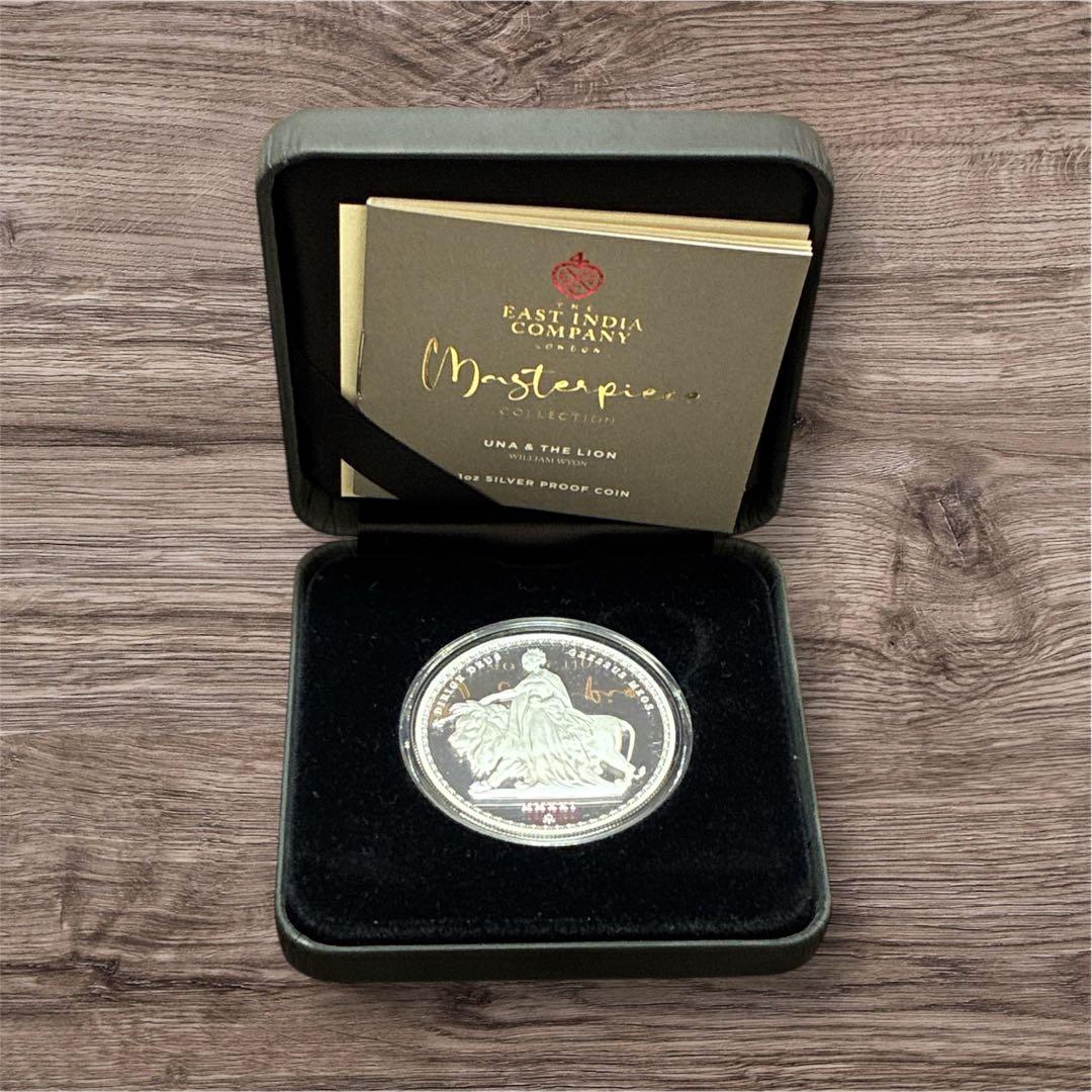 EAST INDIA COMPNY ウナとライオン　1オンス　シルバー