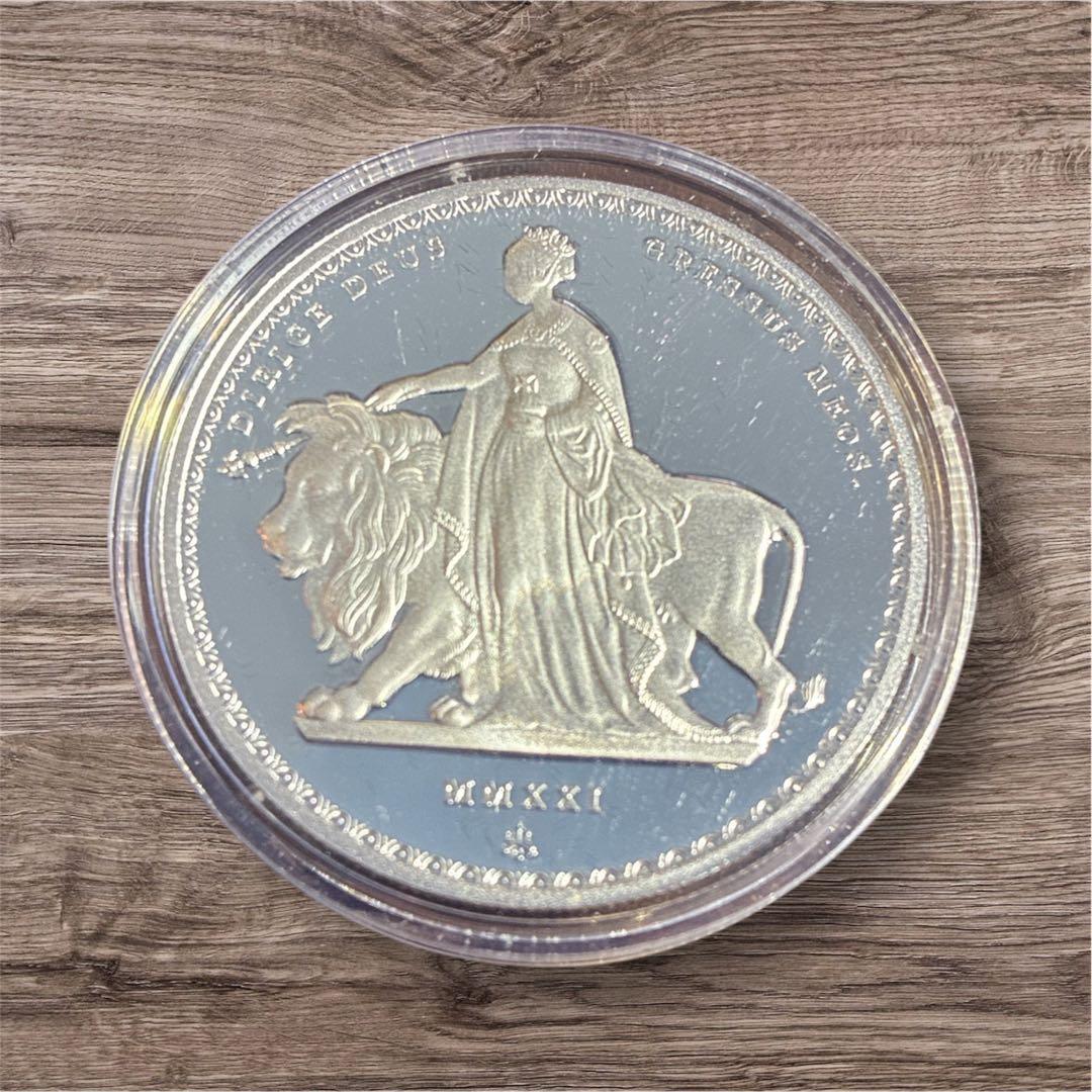 EAST INDIA COMPNY ウナとライオン　1オンス　シルバー