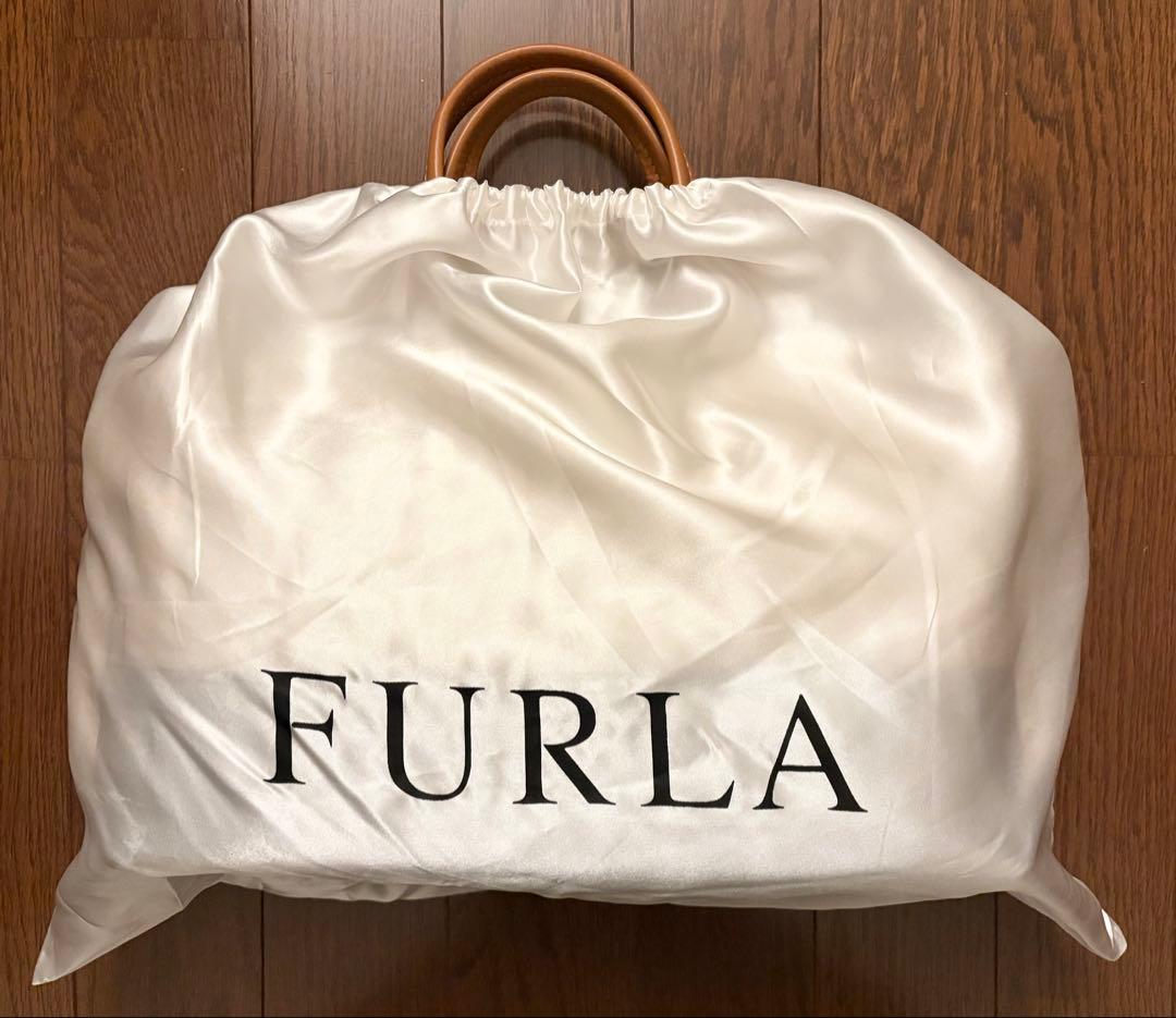 【未使用】FURLA UOMO トートバッグ 2way バイカラー