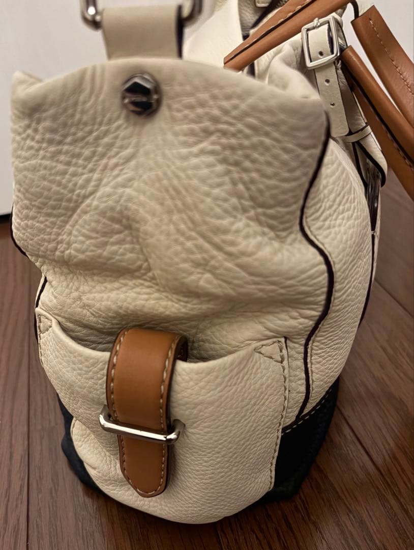 【未使用】FURLA UOMO トートバッグ 2way バイカラー