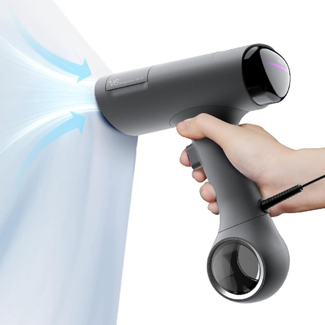 ❣️衣類スチーマー❣️Morus V6スチームアイロン 真空吸着式 3000Pa