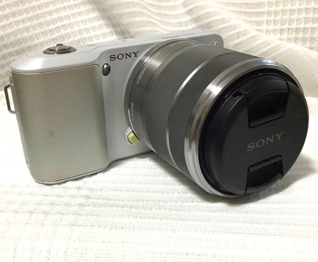 【早いもの勝ち】 SONY α NEX-3 ホワイト ミラーレス一眼
