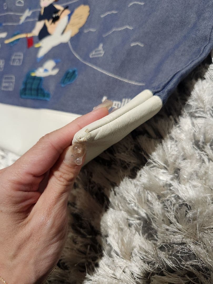 Familiar　ファミリア　レッスンバック　デニムバック　魔女の宅急便　ジブリ