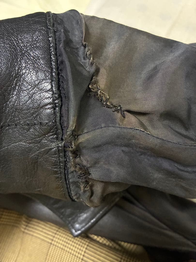 ラルフローレン　ラムレザージャケット