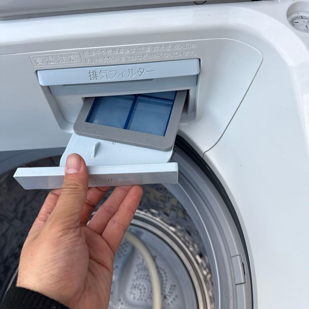 【最終値下げ‼️】2023年製SHARP洗濯乾燥機 ES-PT10G-T