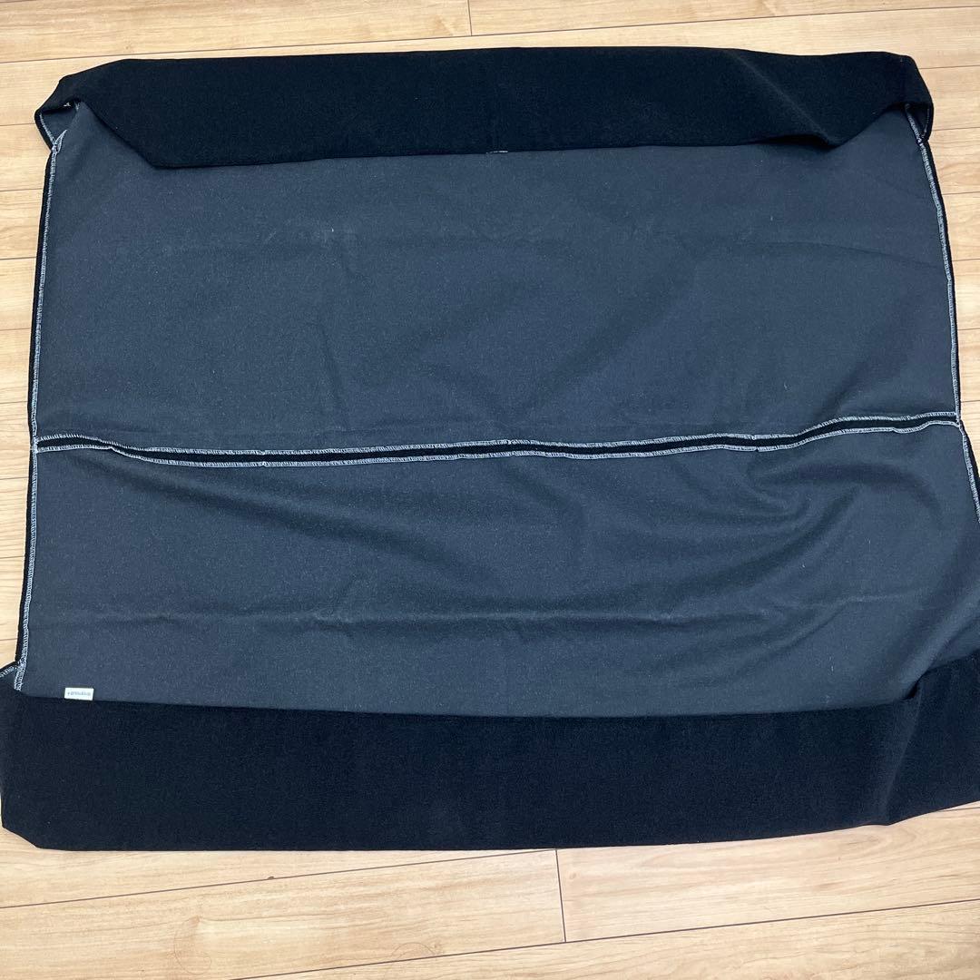 カリモク60 Kチェア 2シーター カバー 抗ウイルス・抗菌 ブラック