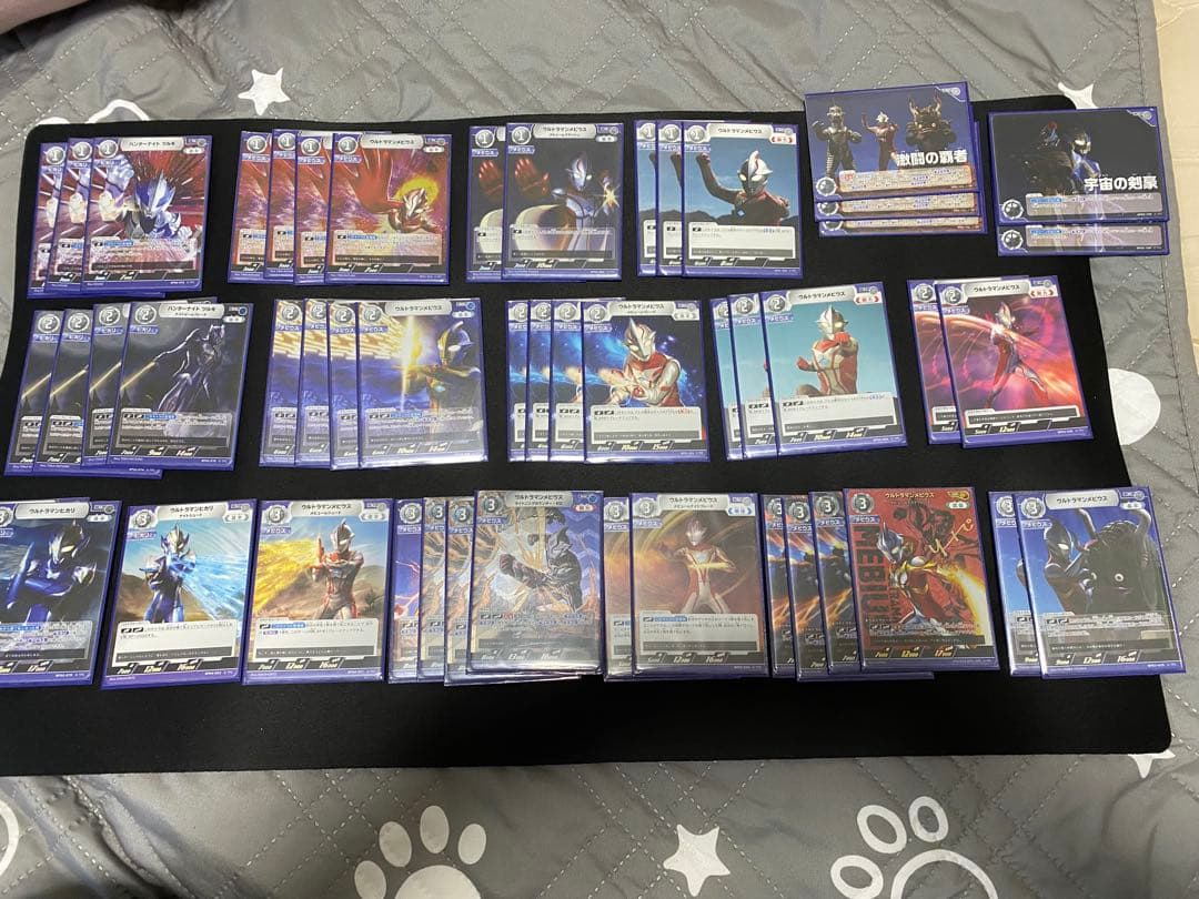 ウルトラマンカードゲーム　デッキ6種 プレイマット2種　PRカード２枚　セット