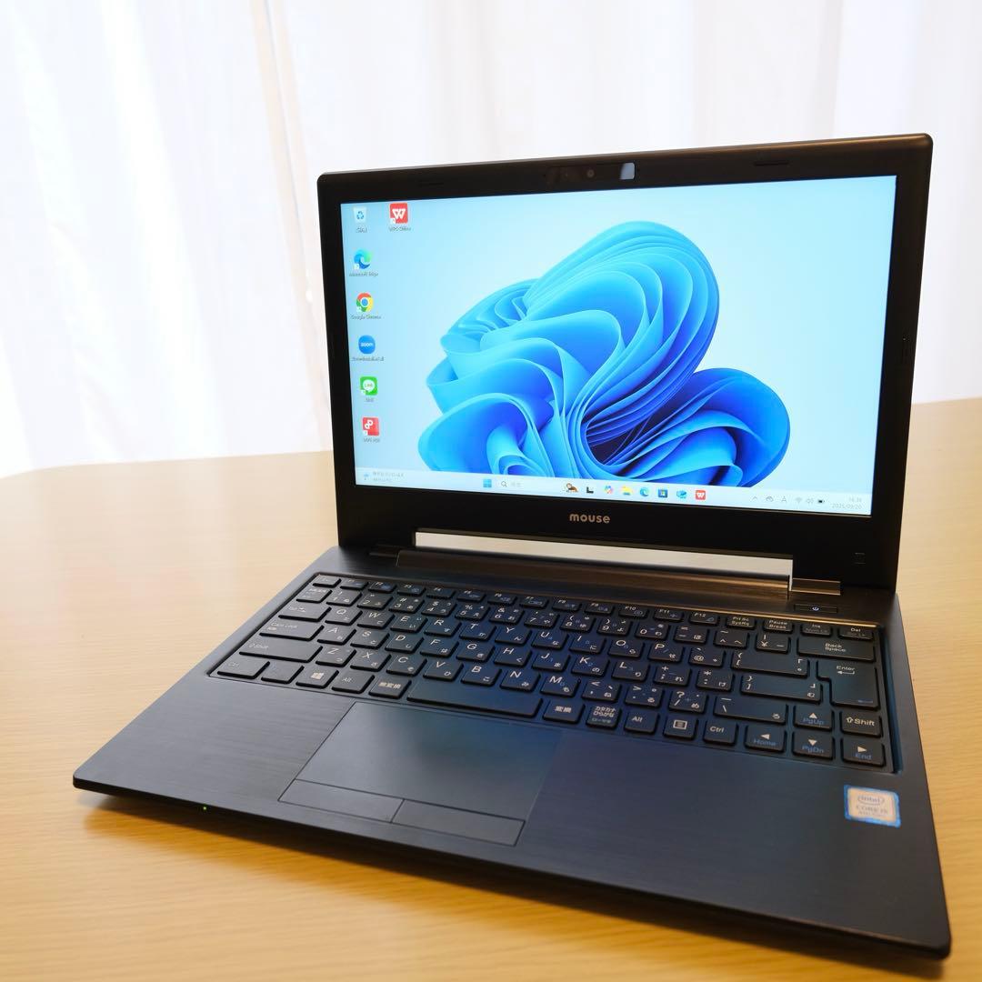 【美品】 mouse バッテリー◎ i5 8世代 win11 8GB 240GB