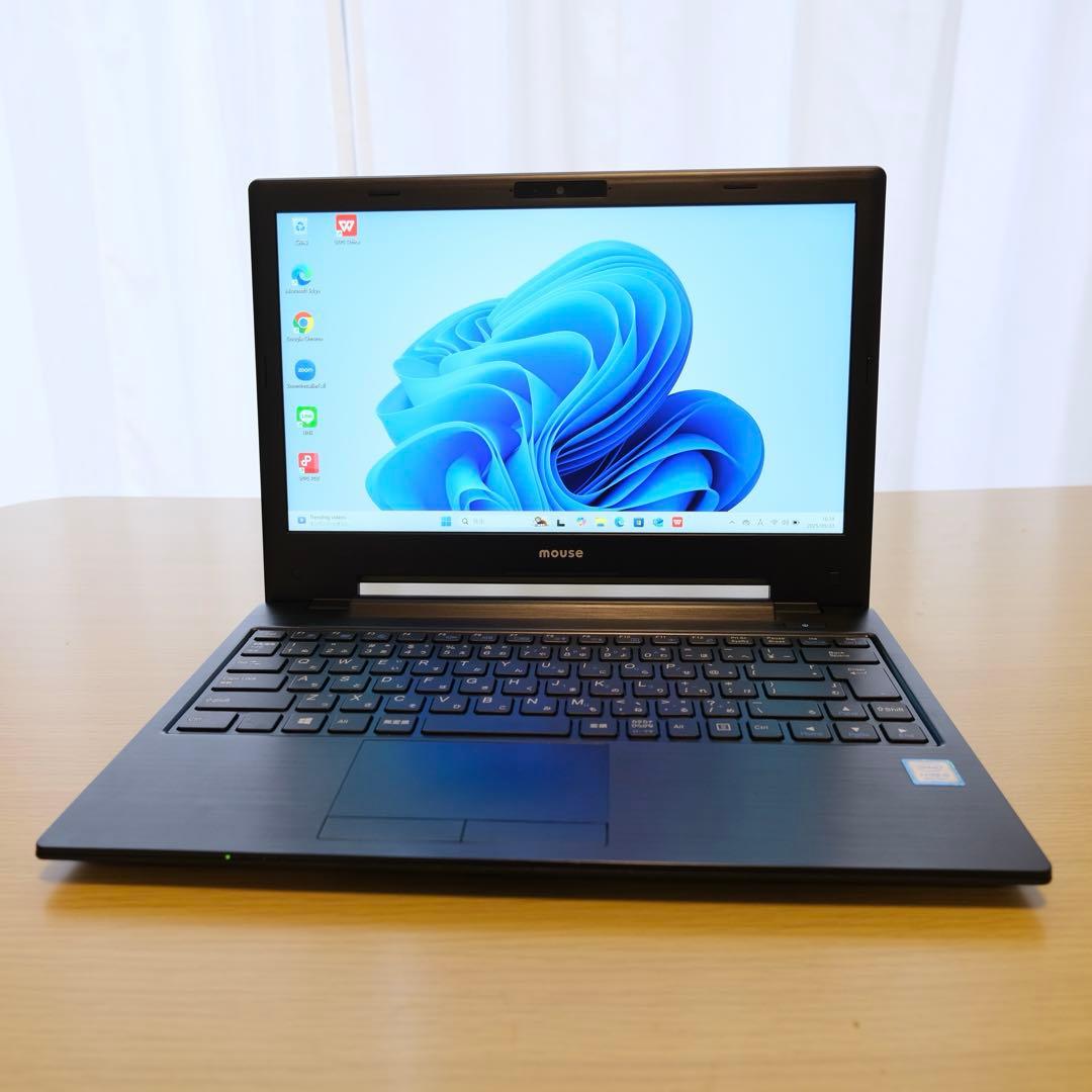 【美品】 mouse バッテリー◎ i5 8世代 win11 8GB 240GB