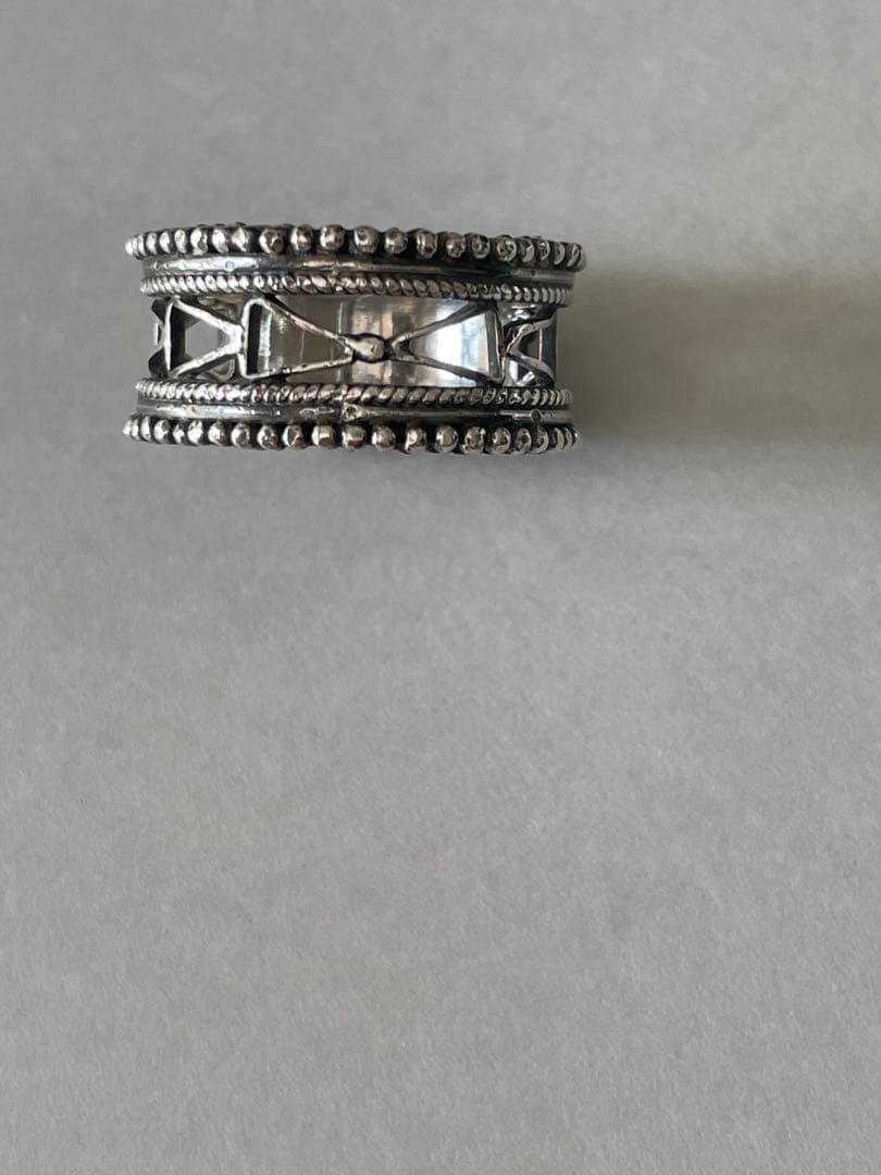 カレコペンハーゲン　天然石付きシルバーリング