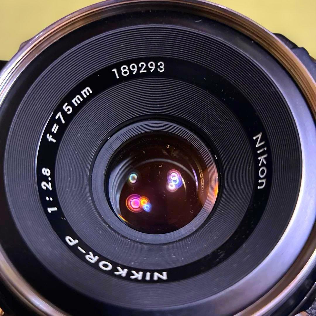 フィルムカメラ ZENZA BRONICA EC NIKKOR-P 75mm