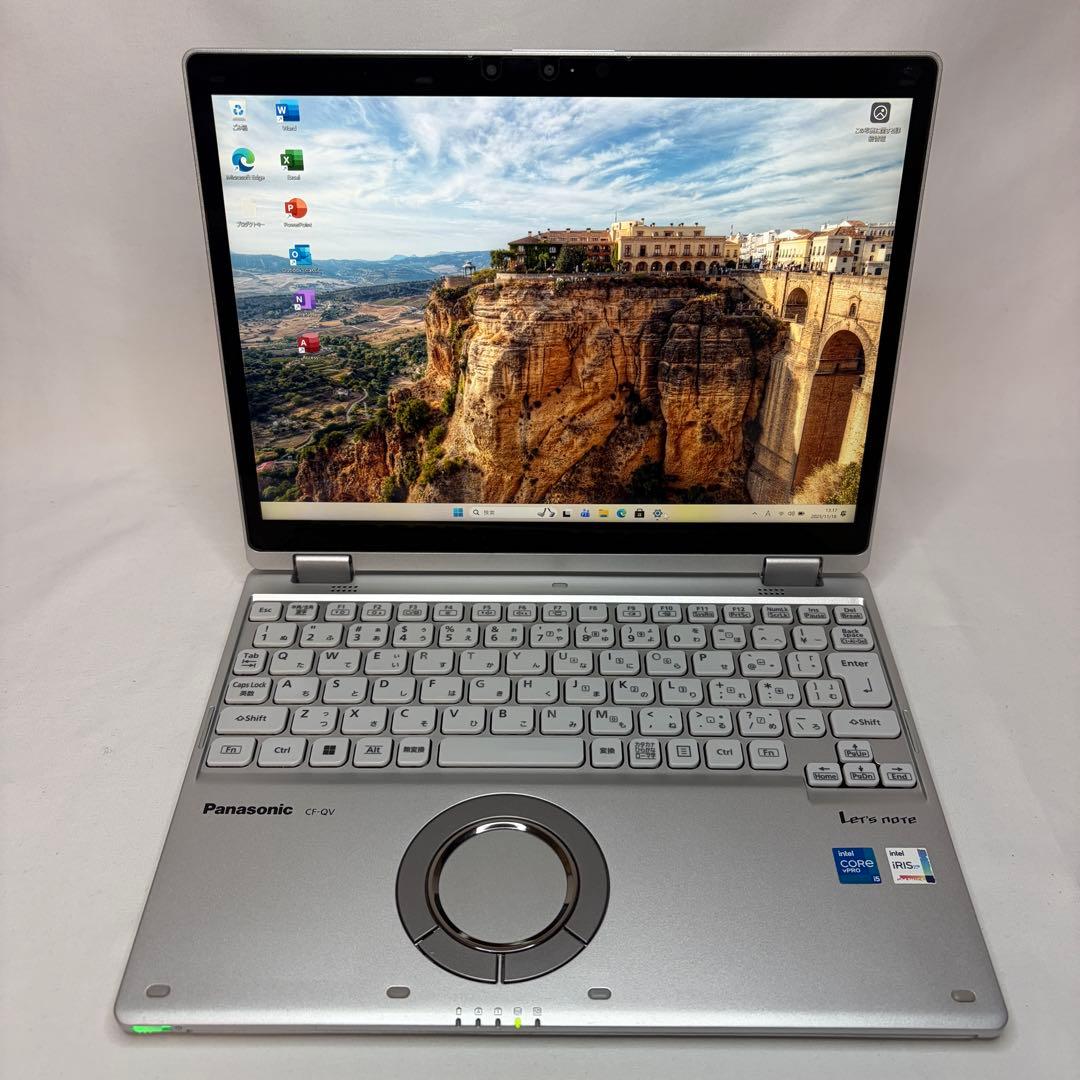 準美品 Let'sNote QV1 11世代 i5 16GB LTE WQXGA