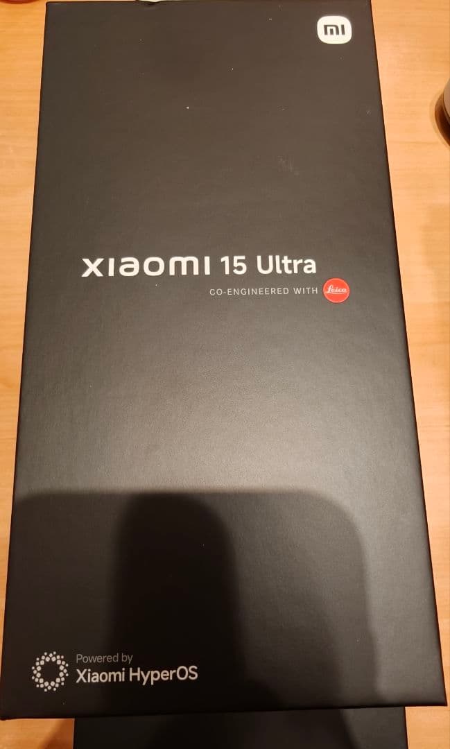 Xiaomi 15 Ultra シルバークローム 16GB/1024GBフォトキ