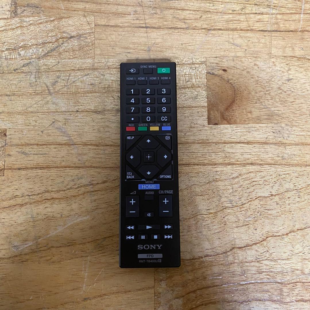 SONY 43V型 4K チューナーレス 液晶テレビ BRAVIA 動画アプリ○