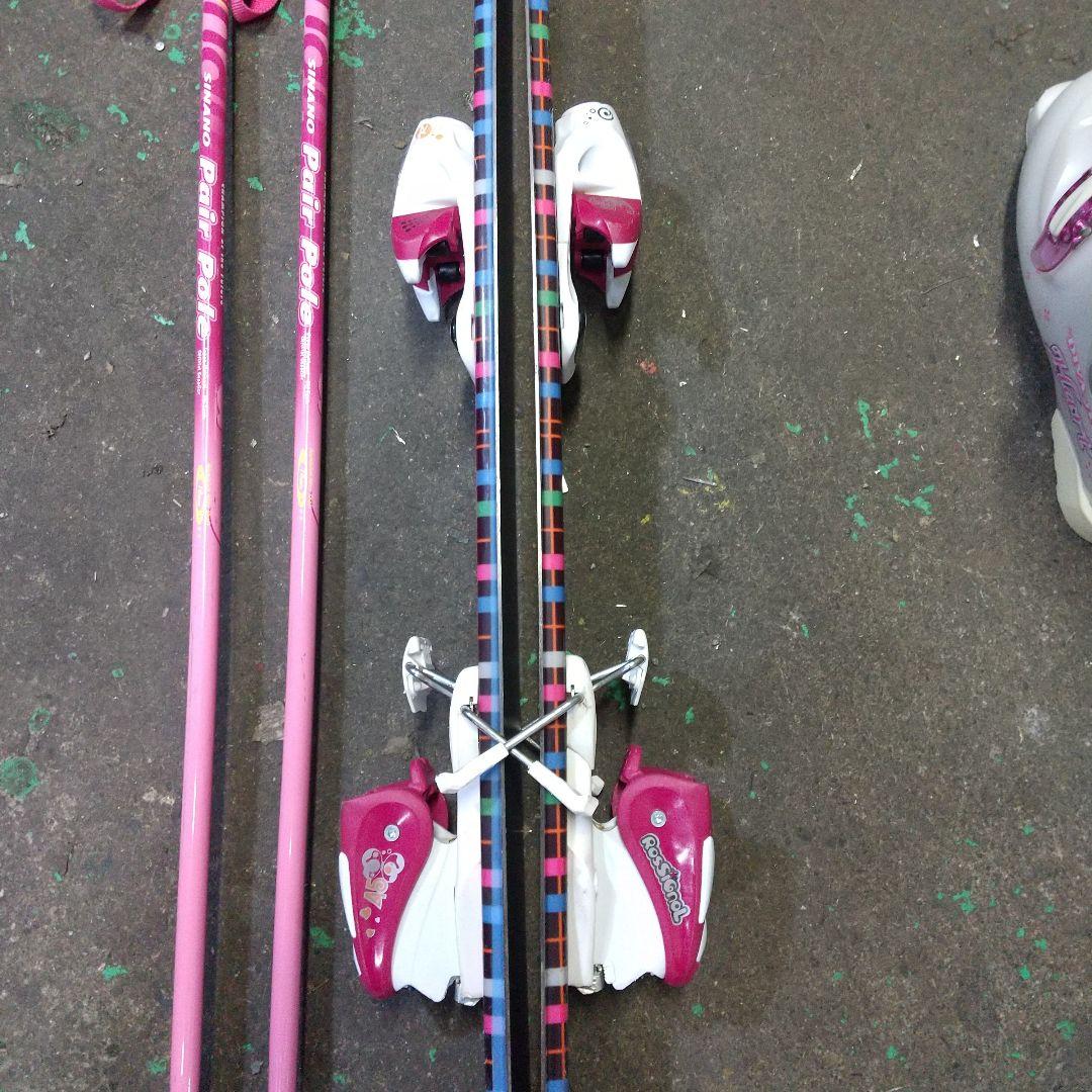 ジュニアスキーセット スキー130cm ブーツ23cm