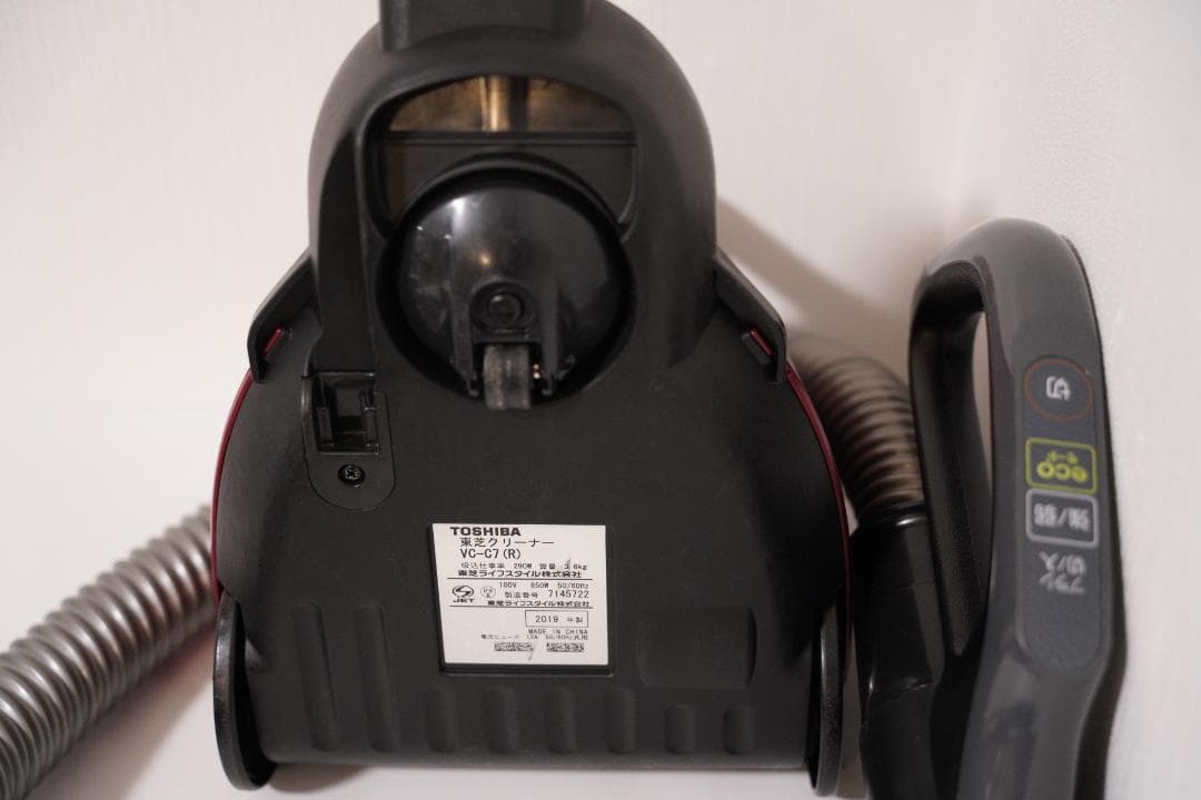 東芝 VC-C7-R トルネオ キャニスター サイクロン 東芝 19年製 掃除機