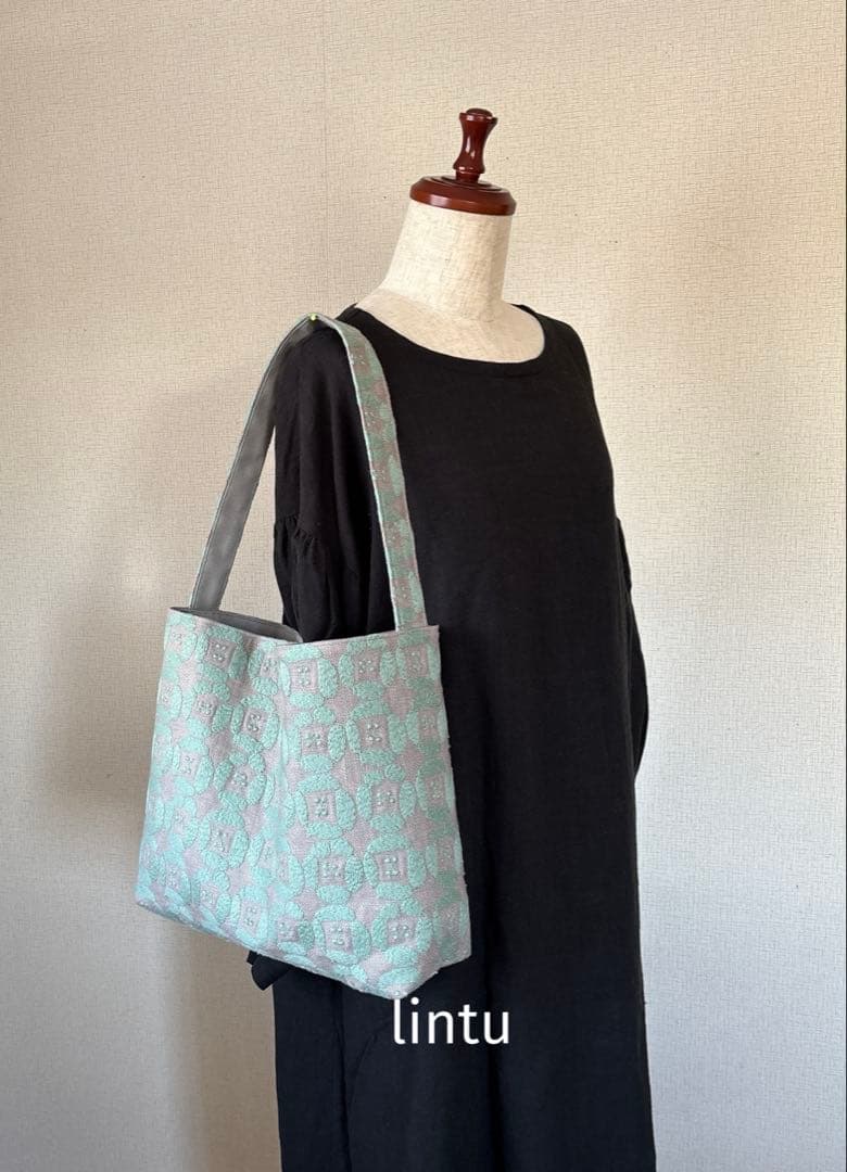 ハンドメイド＊dearワンハンドルバッグ　minaperhonen