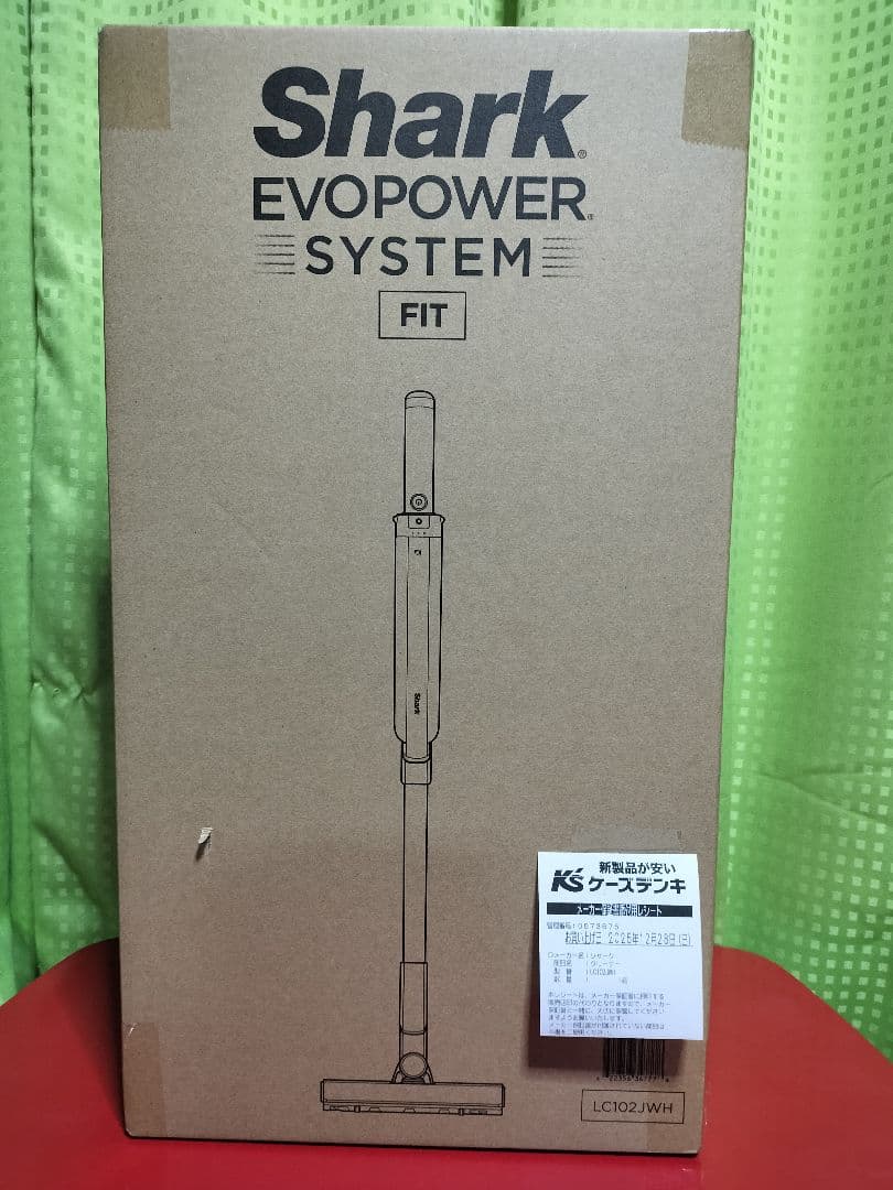 掃除機・クリーナー Shark EvoPower System FIT LC102JWH