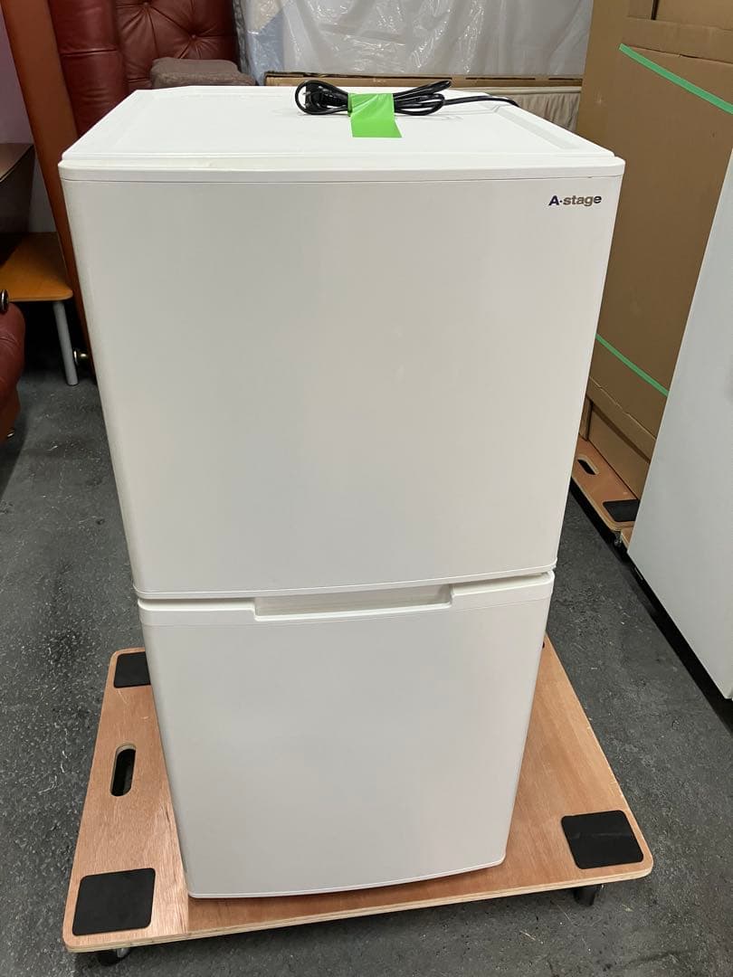 引き取り限定　A-stage 冷蔵庫 RZ-123W ホワイト