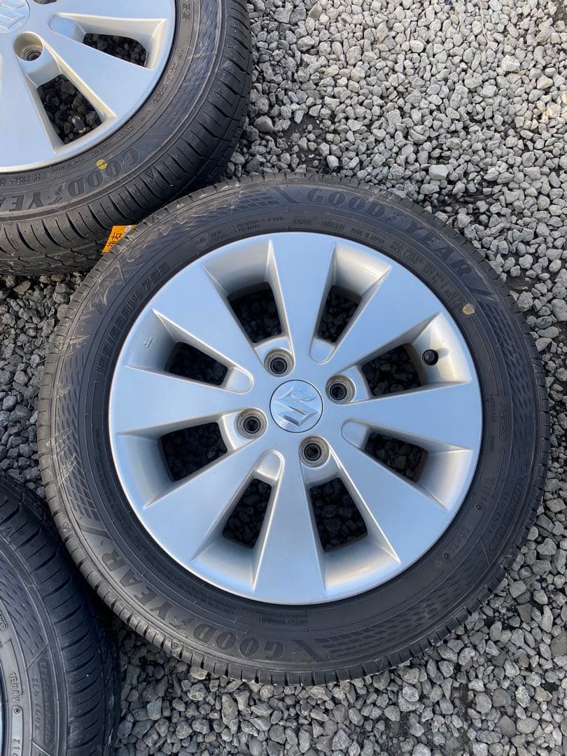 KEIGO　金土日価格　スズキ純正 155/65R14 タイヤほぼ新品
