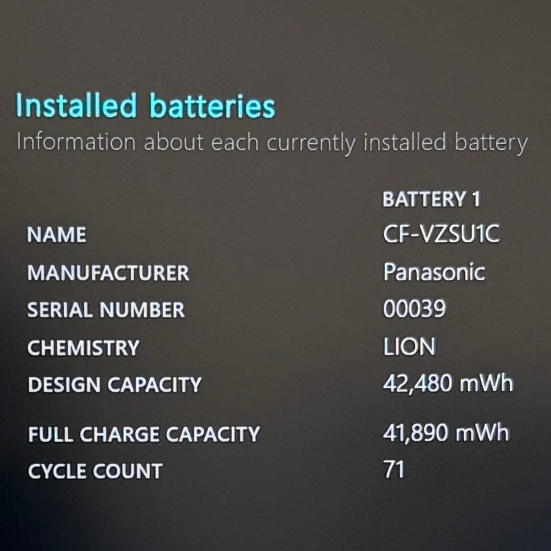 050 良品 レッツノートCF-SV1 i5 第11世代 8GB office