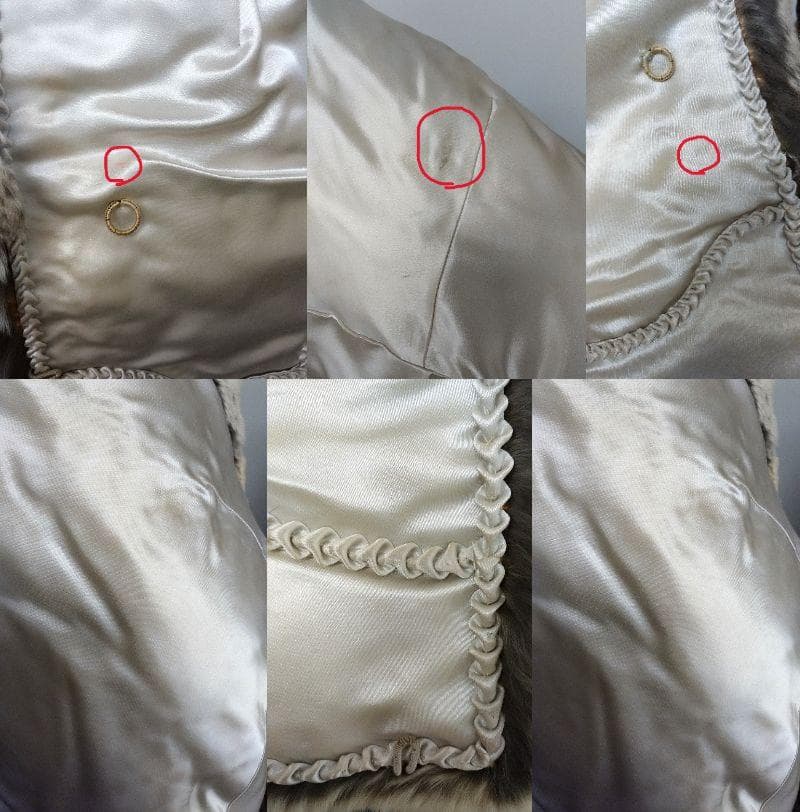 チンチラ　毛皮　大判ショール　　ファーストール　ふわふわ