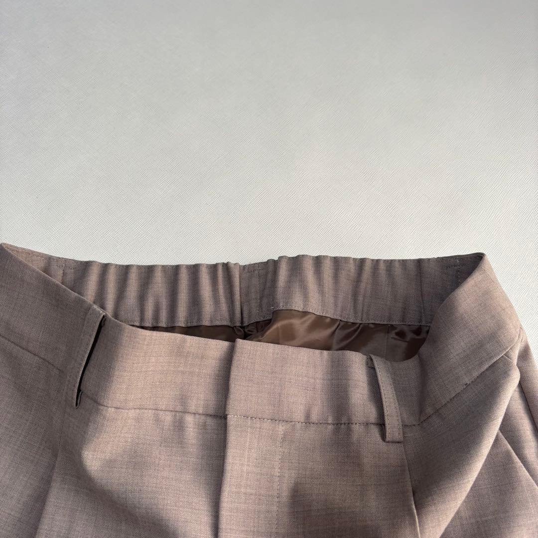 green label relaxing カチリラセットアップスーツ ノーカラー