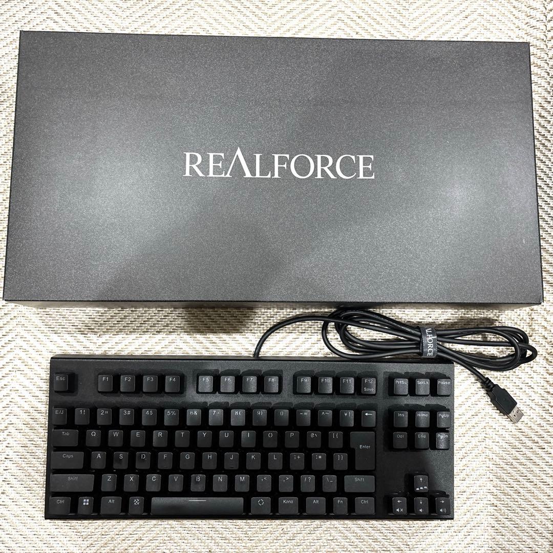 REAlFORCE GX1 45g 日本語配列　X1UC11 ラピッドトリガー