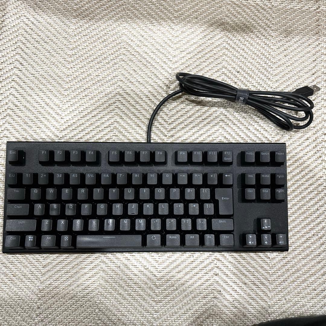REAlFORCE GX1 45g 日本語配列　X1UC11 ラピッドトリガー