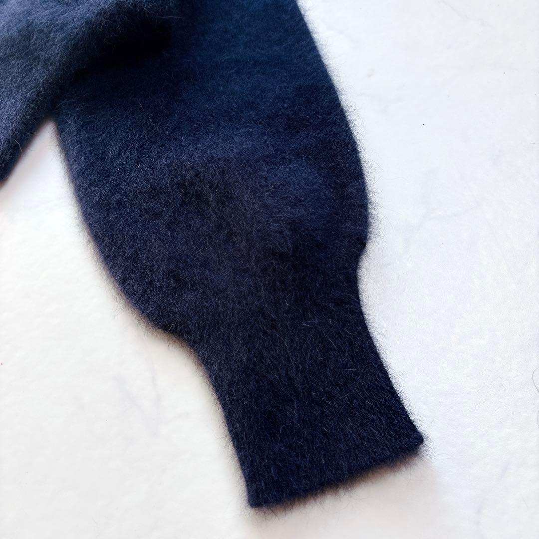 【anuans】25AW 新品　ラクーンフォックスオフショルニットプルオーバー