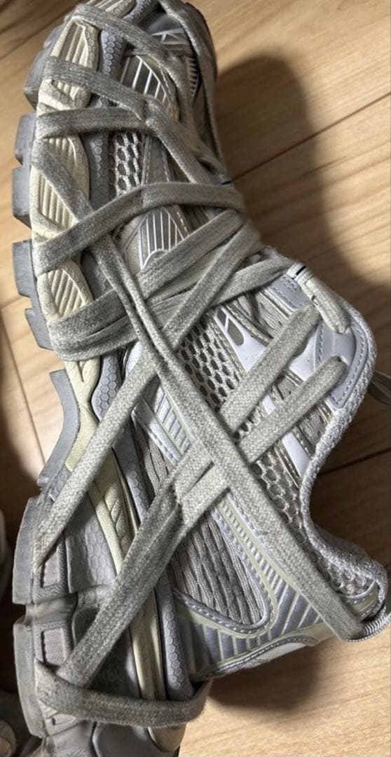 現時点値下げ不可BALENCIAGA 3xl extreame lace グレー