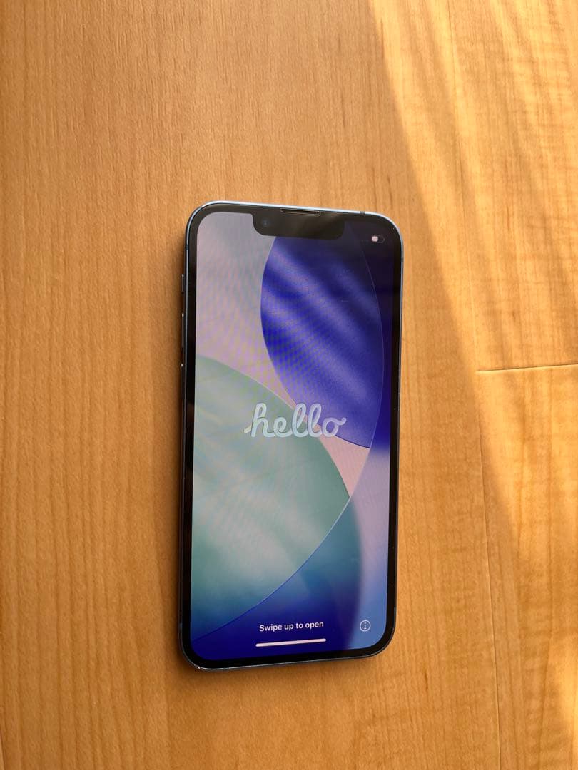 iPhone 13 miniブルー本体　充電ケーブル付き(ジャンク品)