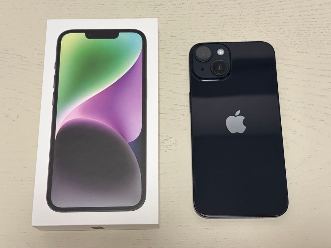 iPhone 14 ミッドナイト 本体　SIMフリー