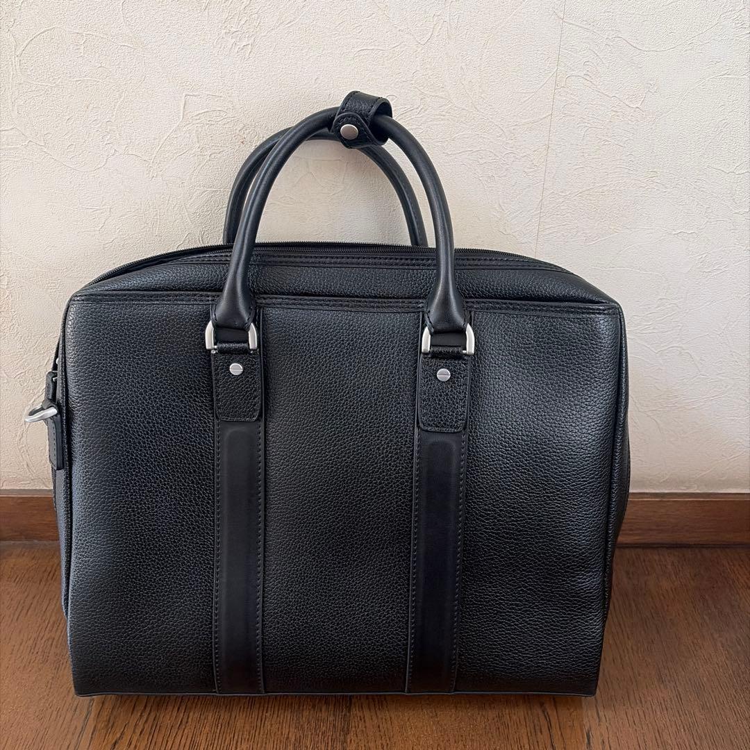 Brooks Brothers 合皮ビジネスバッグ 黒