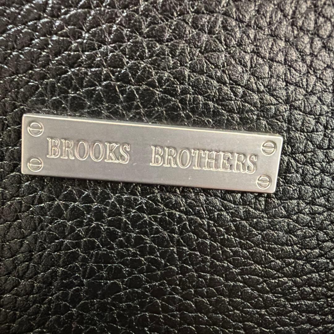 Brooks Brothers 合皮ビジネスバッグ 黒