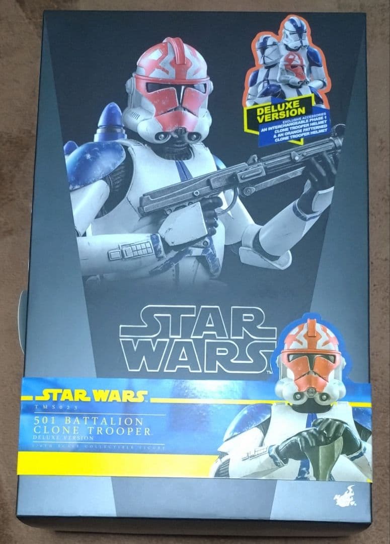 ホットトイズ　スターウォーズ　クローントルーパー　501大隊 デラックス