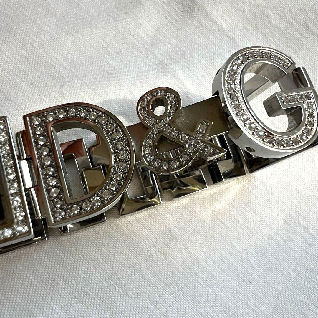 D&G TIME ドルチェ＆ガッバーナ レディース ジルコニア付 腕時計