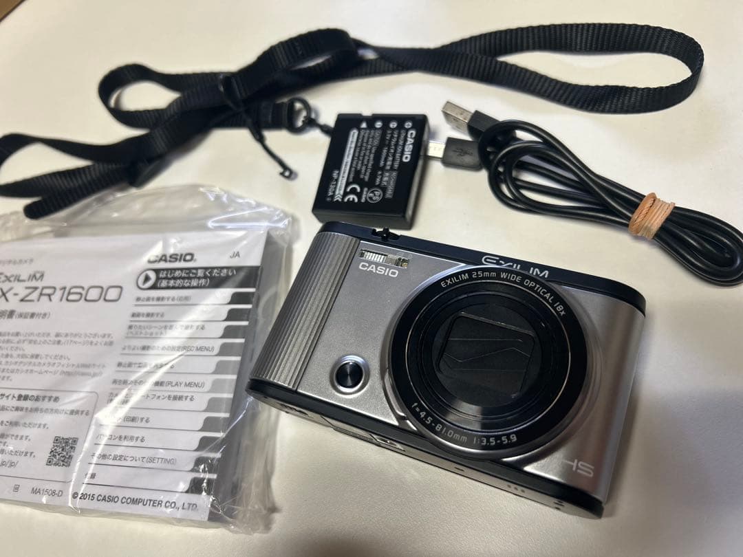 CASIO EXILIM EX-ZR1600 コンパクトデジタルカメラ