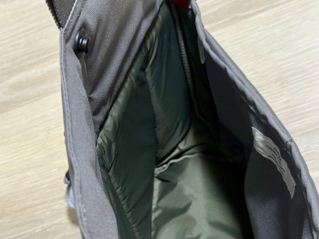 H*様 週末限定特価)PORTER メッセンジャーバッグ グレー 新品未使用